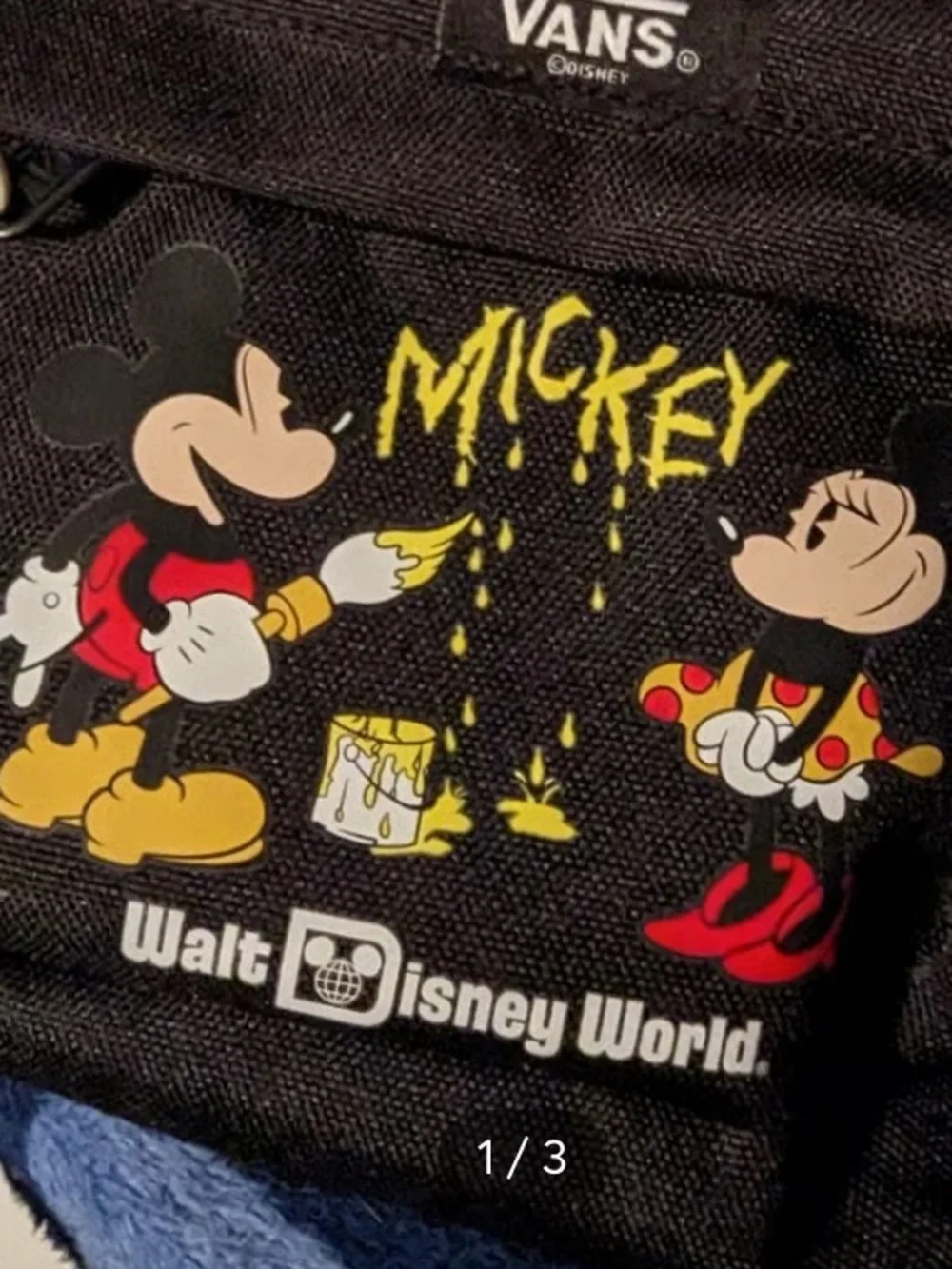 Disney Vans Mickey and Minnie Mouse Hip Pack fanny bag collaboration NWT - Picture 5 of 13